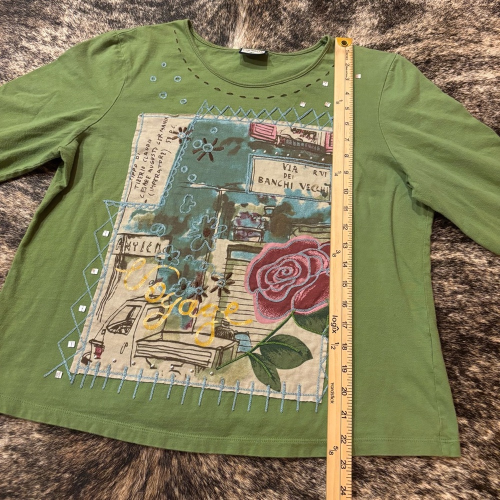 Caribbean Joe Women’s M/L Top - Picture 6 of 8